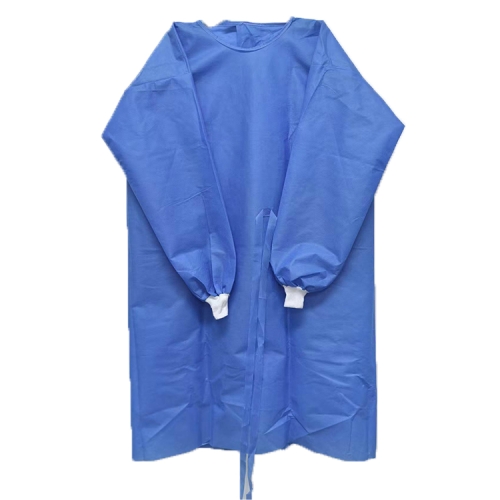 Disposable Sterile Surgical Gown / SMS / Knitted cuff