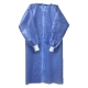 Disposable Sterile Isolation Gown / pp+pe / Knitted cuff