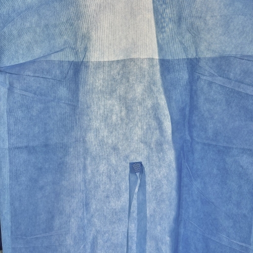 Disposable Sterile Reinforced Surgical Gown with Chest and Sleeve Coverage / SMS / Knitted cuff