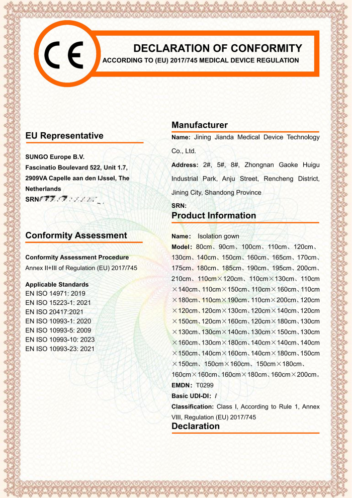 Certifications